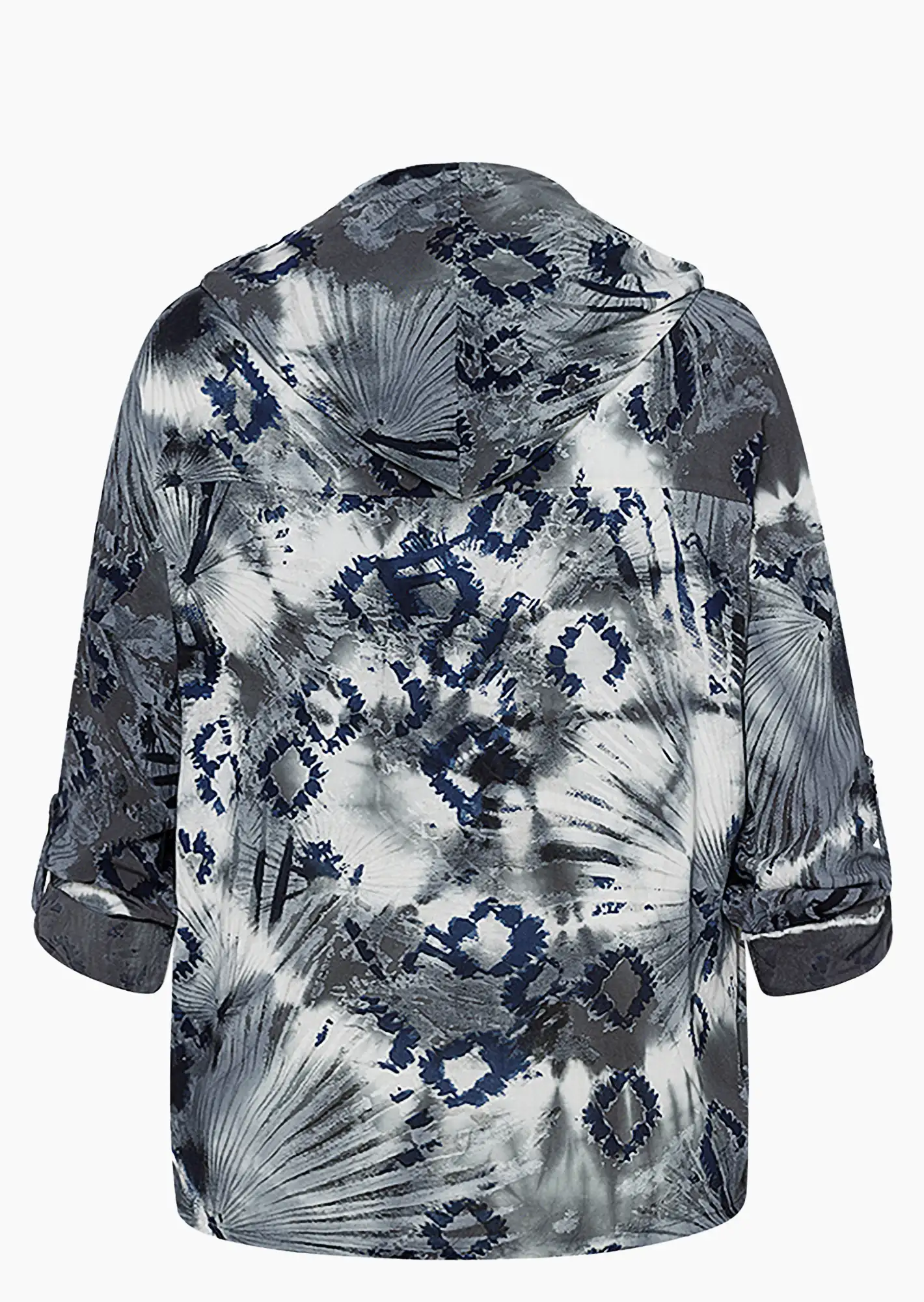 Bluse im Alloverprint, magnet