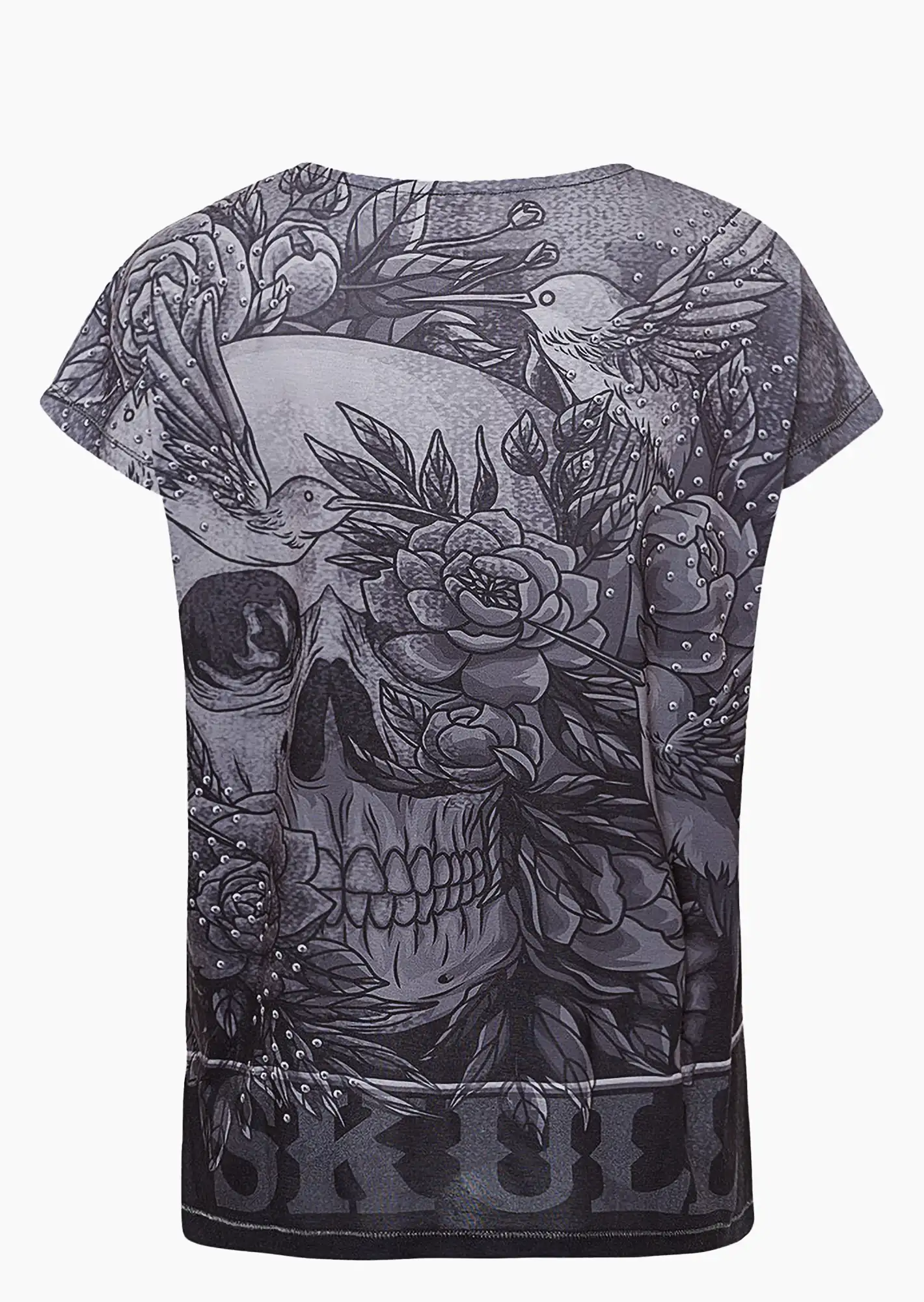 Shirt, schwarz-weiß