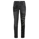 Jeans Doppelbund 76, dark grey 