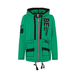 Sweatjacke 'Be strong', india green 