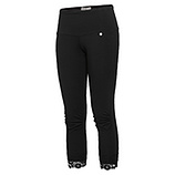 Leggings mit Spitze, schwarz 