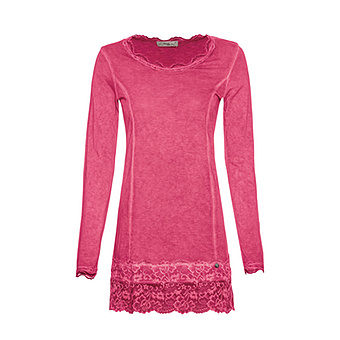 Basic Shirt Viskose, paradise pink 