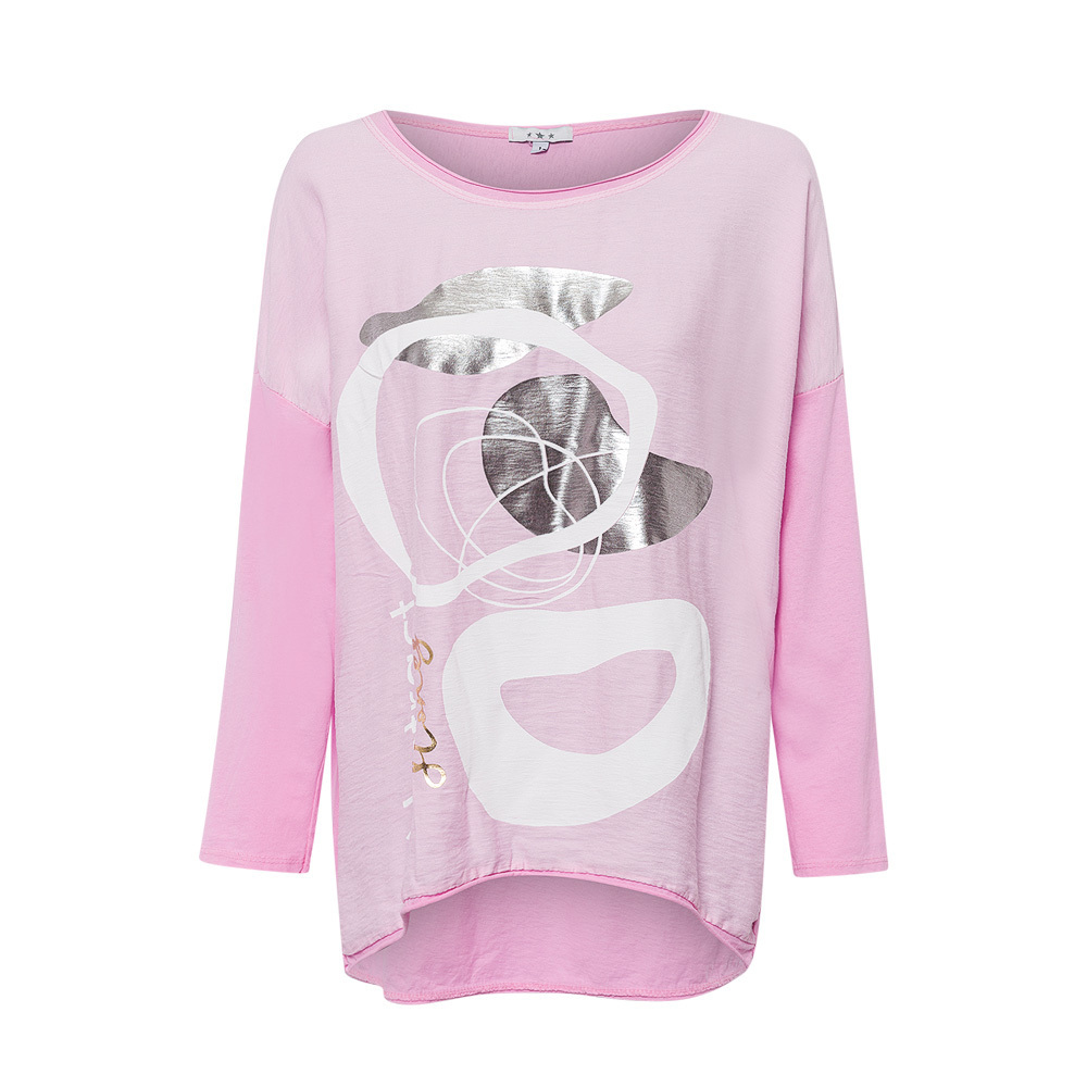 Shirt 'Abstract', pink fluro 5