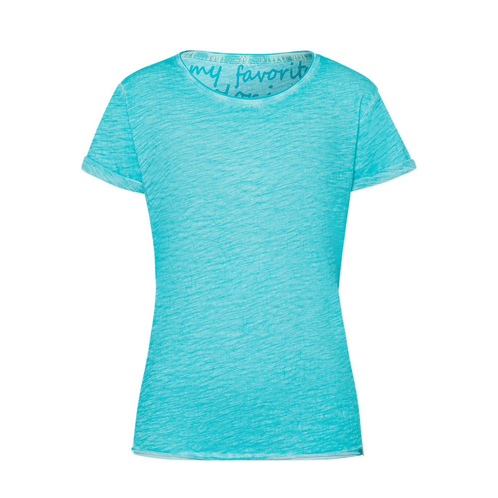 Basic Shirt JENNY, blue fluro 4