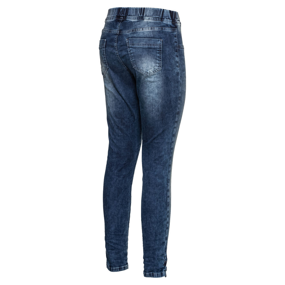 Jeggings in verwaschener Optik, blue denim 