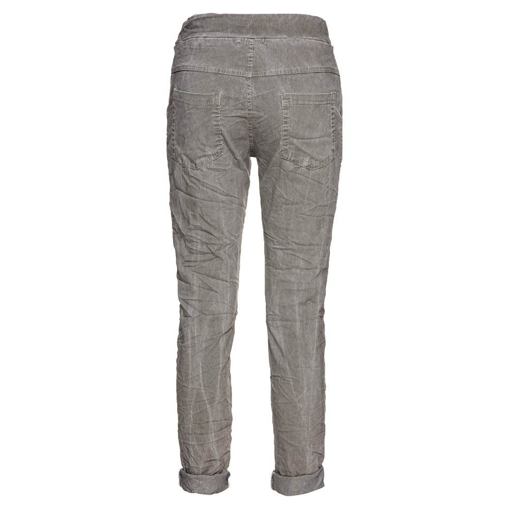 Joggpant mit Patches, taupe 