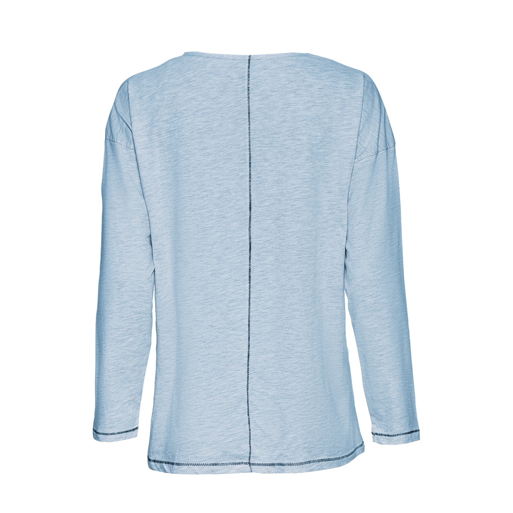 Shirt mit Front-Design, eiskristall 