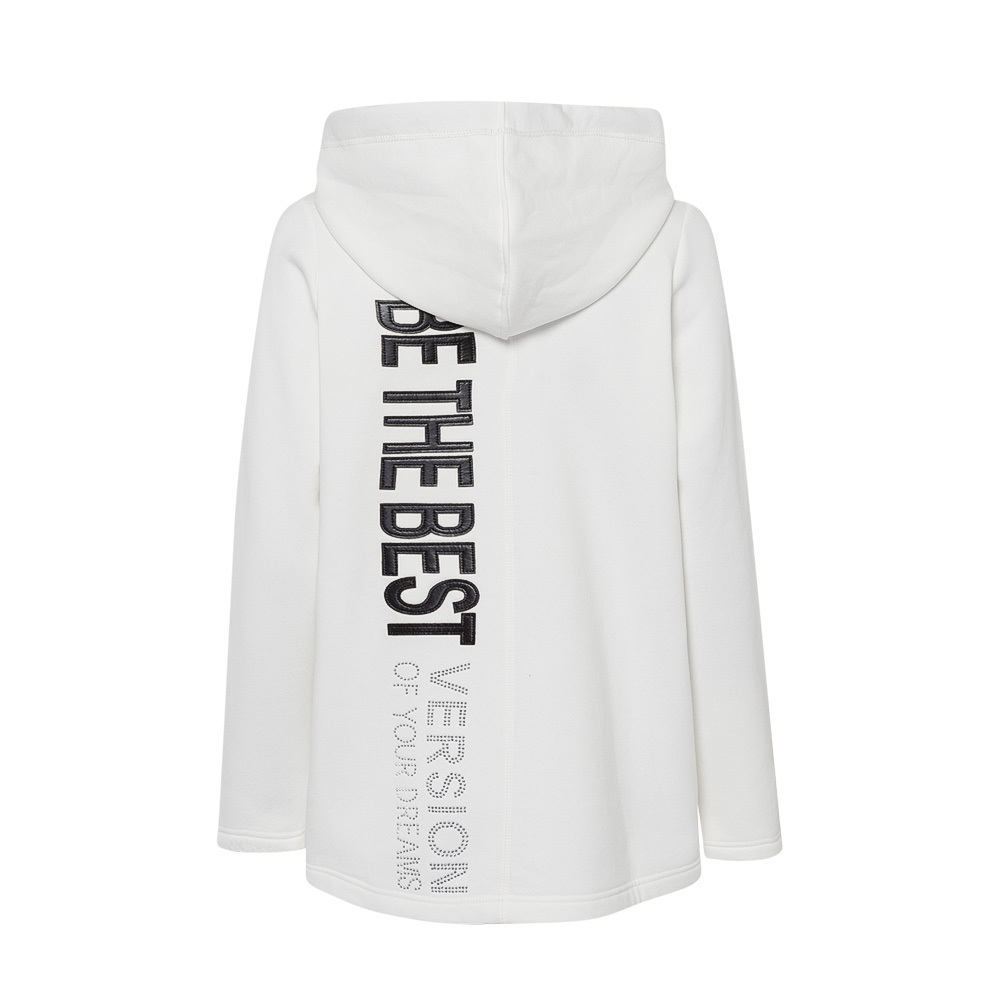 Sweatjacke 'Only you', offwhite 