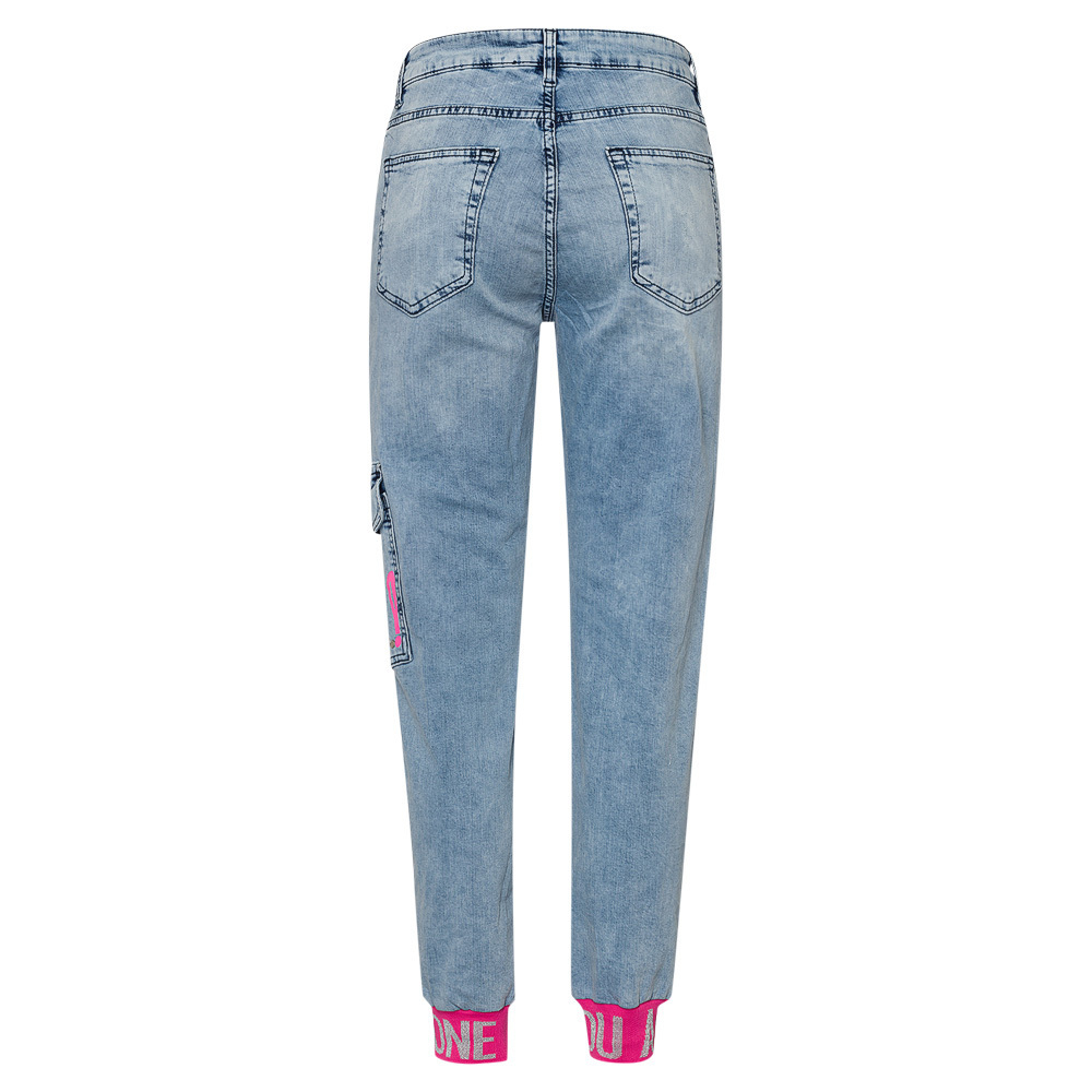 Jeans 'only', bleached denim 46