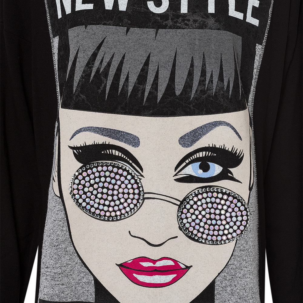 Shirt 'New Style', schwarz 2