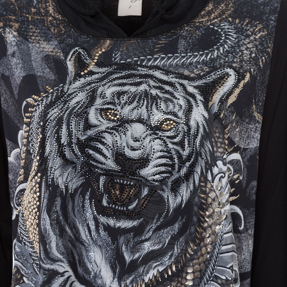Shirt 'Tiger', schwarz 