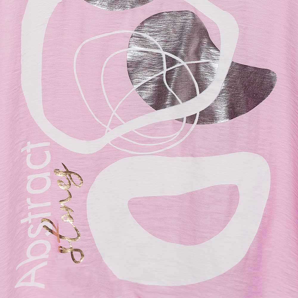 Shirt 'Abstract', pink fluro 5