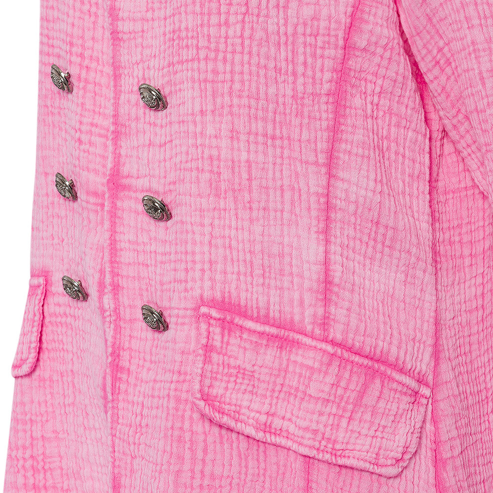 Blazer im Military-Style, pink fluro 