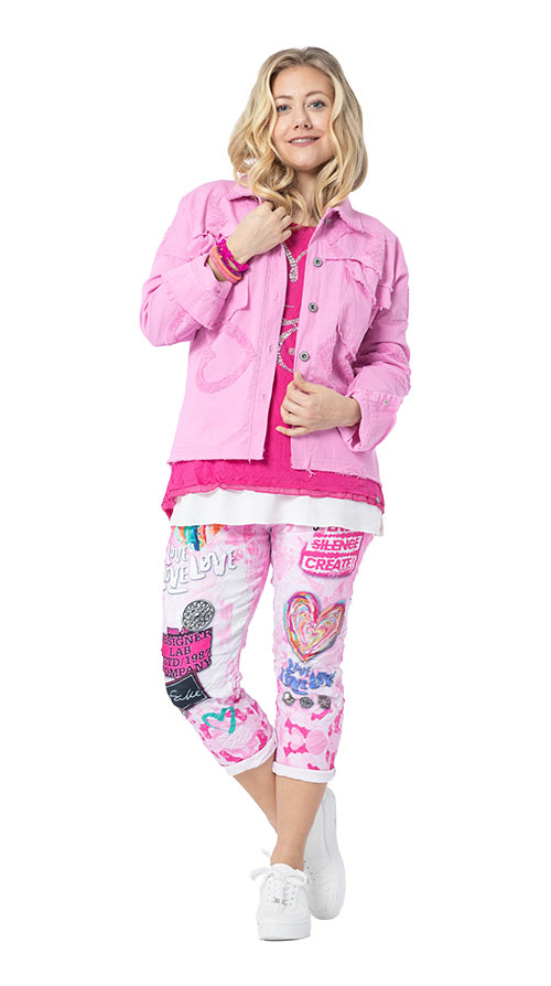 Outfit Joggpant pink fluro